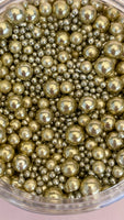 Shine Gold Pearls Sprinkles