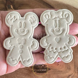 Gingerbread Mouse Cookie Cutter and Embosser