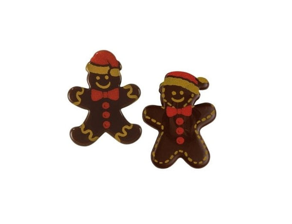 Gingerbread MenToppers Chocolate 10pc