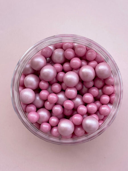 Pearlescent Baby Pink Chocoballs