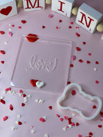 Love Embosser and Cookies Cutter