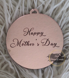 Happy Mother's Day Acrylic Mirror Tags /3in