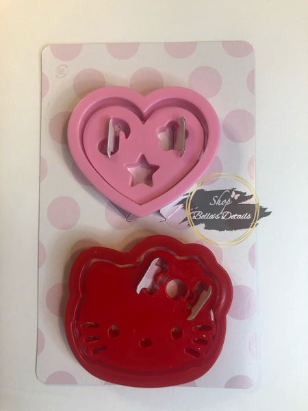 Kitty  and Heart Cutter