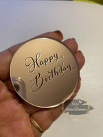 Happy Birthday Cupcake Topper/Gift Tags