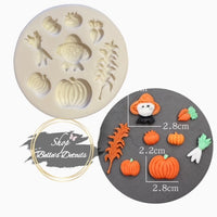 Scarecrow and Pumpkin Patch mold
