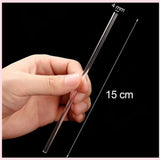 Crystal Clear Lollipop Sticks for Cake Pops or Lollipop candy 6" (15cm) 4mm