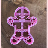 Gingerbread Man Stamp 3in