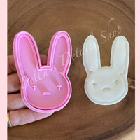 Bunny Cookie Cutter with Stamp
